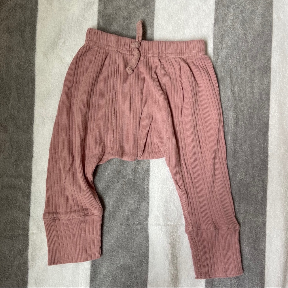 Kate Quinn Blush Pink Baby Girl Joggers